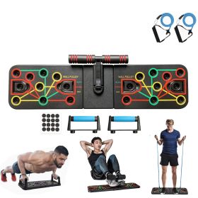 Push Up Board, 2 in 1 Home Workout Equipment Multi-Functional Pushup Bar - One