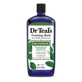 Dr Teal's Foaming Bath with Pure Epsom Salt, 34 fl oz - Dr Teal's