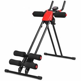 LCD Monitor Home Power Plank Abdominal Workout Equipment - As the pictures shown - Exercise & Fitness