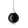 Home Gym 21 Inch Water Punching Bag with Adjustable Metal Chain - Black - Exercise & Fitness