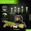 Shooting Targets for Nerf Guns Shooting Game Glow in The Dark Floating Ball Target Practice Toys for Kids Boys Hover Shot 1 Blaster Toy Gun 10 Soft Fo