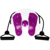 Waist Twister With Drawstring; Home Fitness Exercise Equipment - Pink