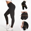 Women TIK Tok Leggings Bubble Textured Butt Lifting Yoga Pants Black Medium - default