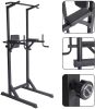 Bosonshop Power Tower Adjustable Multi-Function Strength Training Dip Stand Workout Station Fitness Equipment for Home Gym - 1