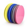 1pair Portable Fitness Exercise Sliding Disc; Abdominal Muscle Training Yoga Fitness Equipment - Blue