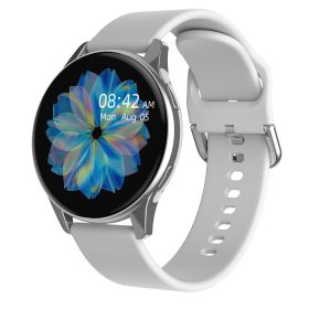 Bluetooth Calling Watch Sport Smart Watch (Color: Silver)